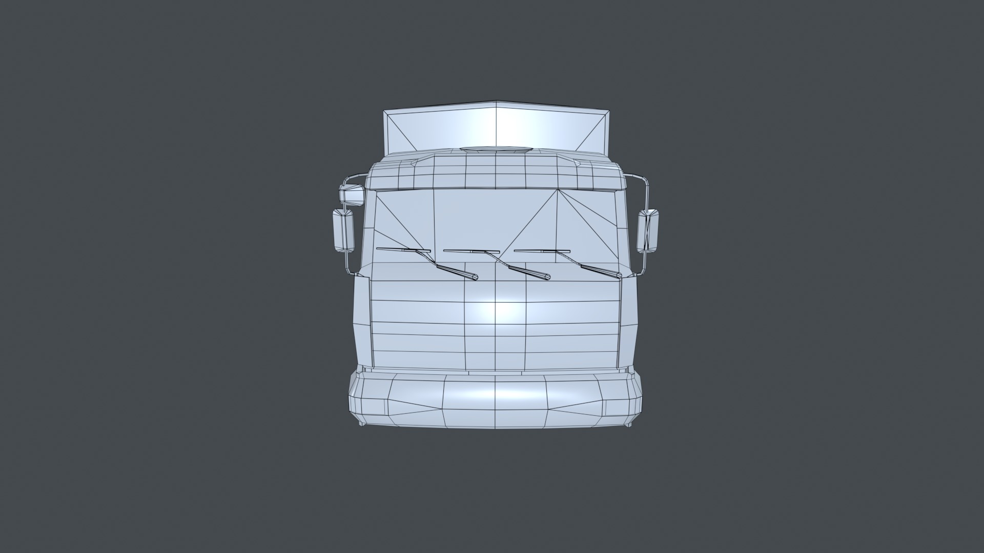 Asset - Army - Kamaz - 3D MODEL Low-poly Low-poly 3D model_33