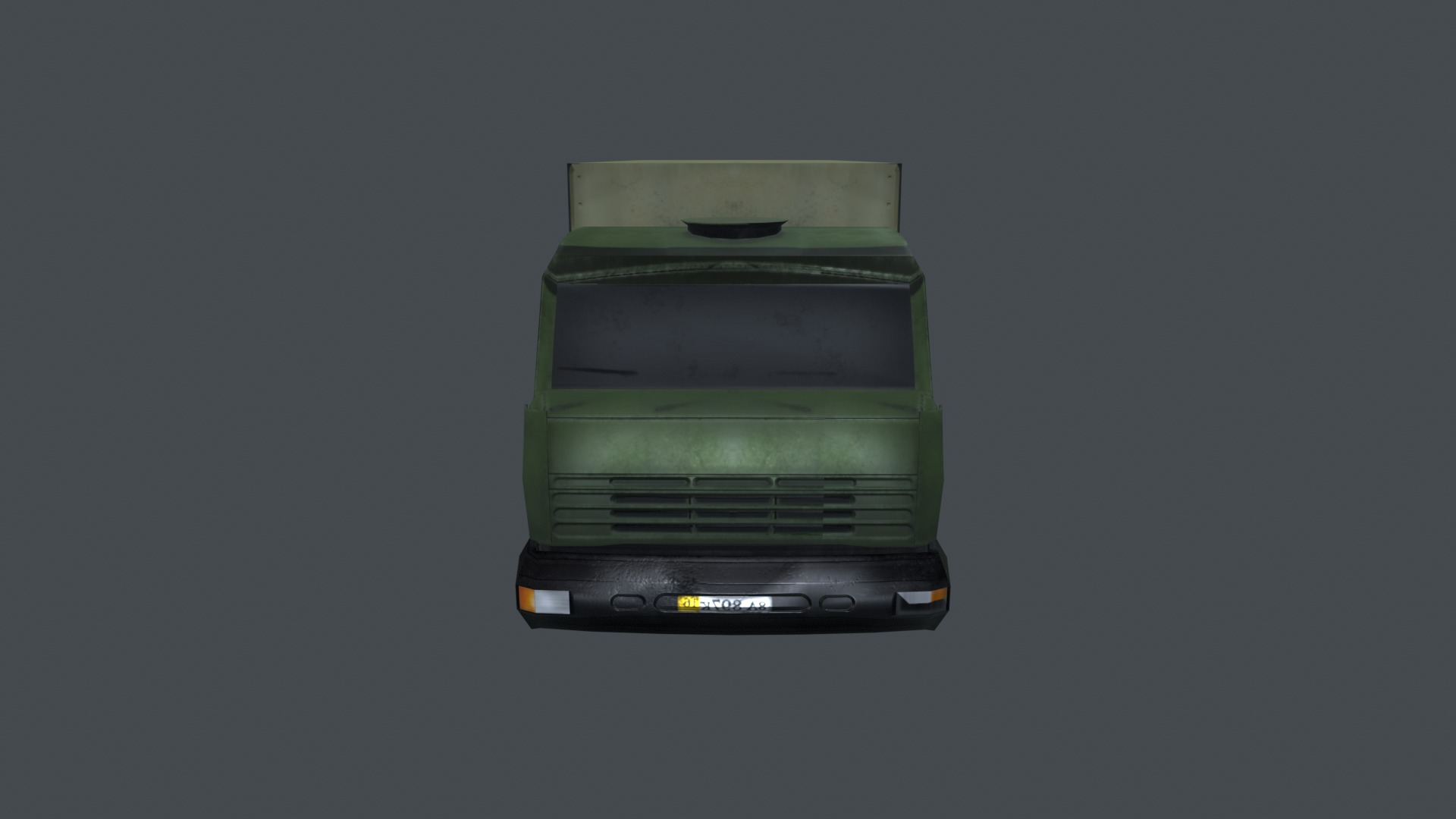 Asset - Army - Kamaz - 3D MODEL Low-poly Low-poly 3D model_38