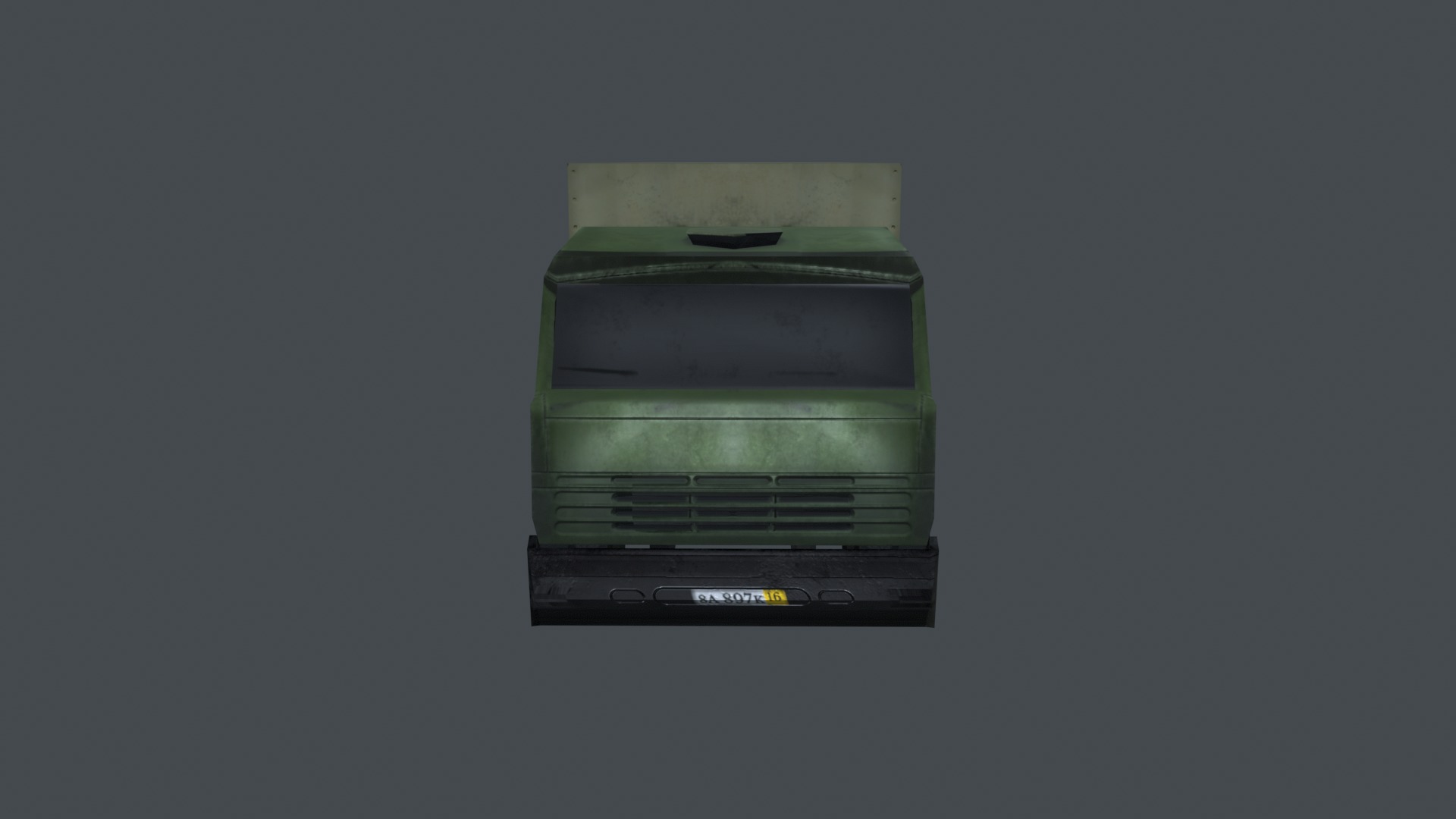 Asset - Army - Kamaz - 3D MODEL Low-poly Low-poly 3D model_48