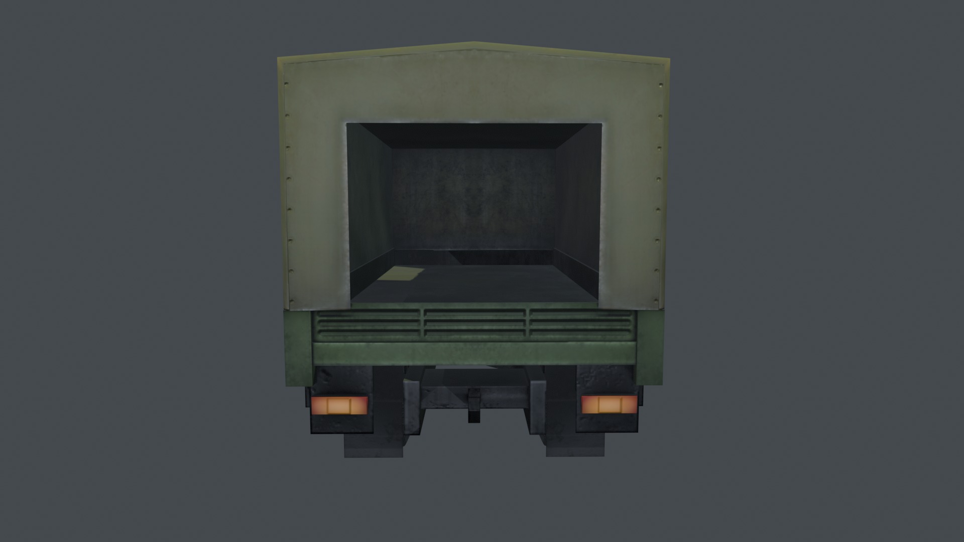 Asset - Army - Kamaz - 3D MODEL Low-poly Low-poly 3D model_30