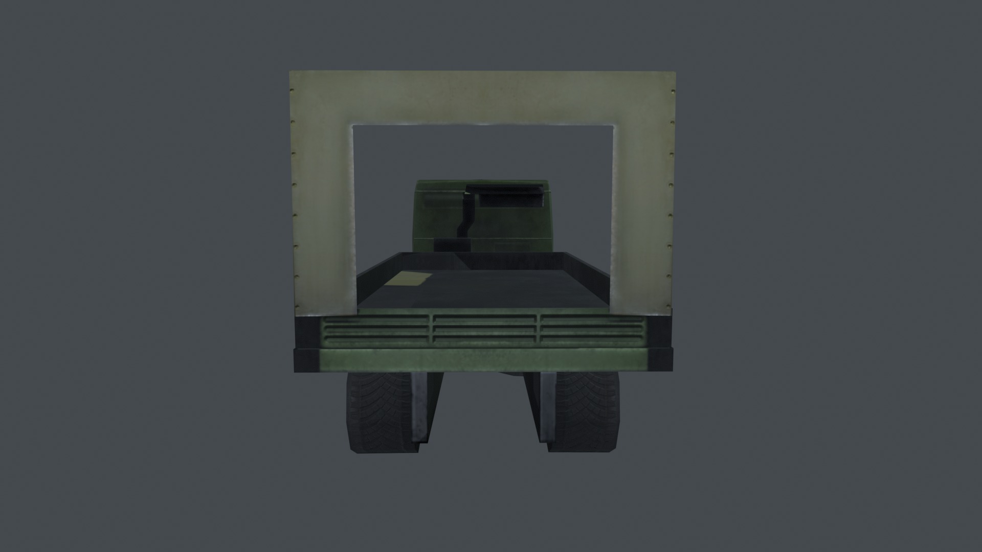 Asset - Army - Kamaz - 3D MODEL Low-poly Low-poly 3D model_50
