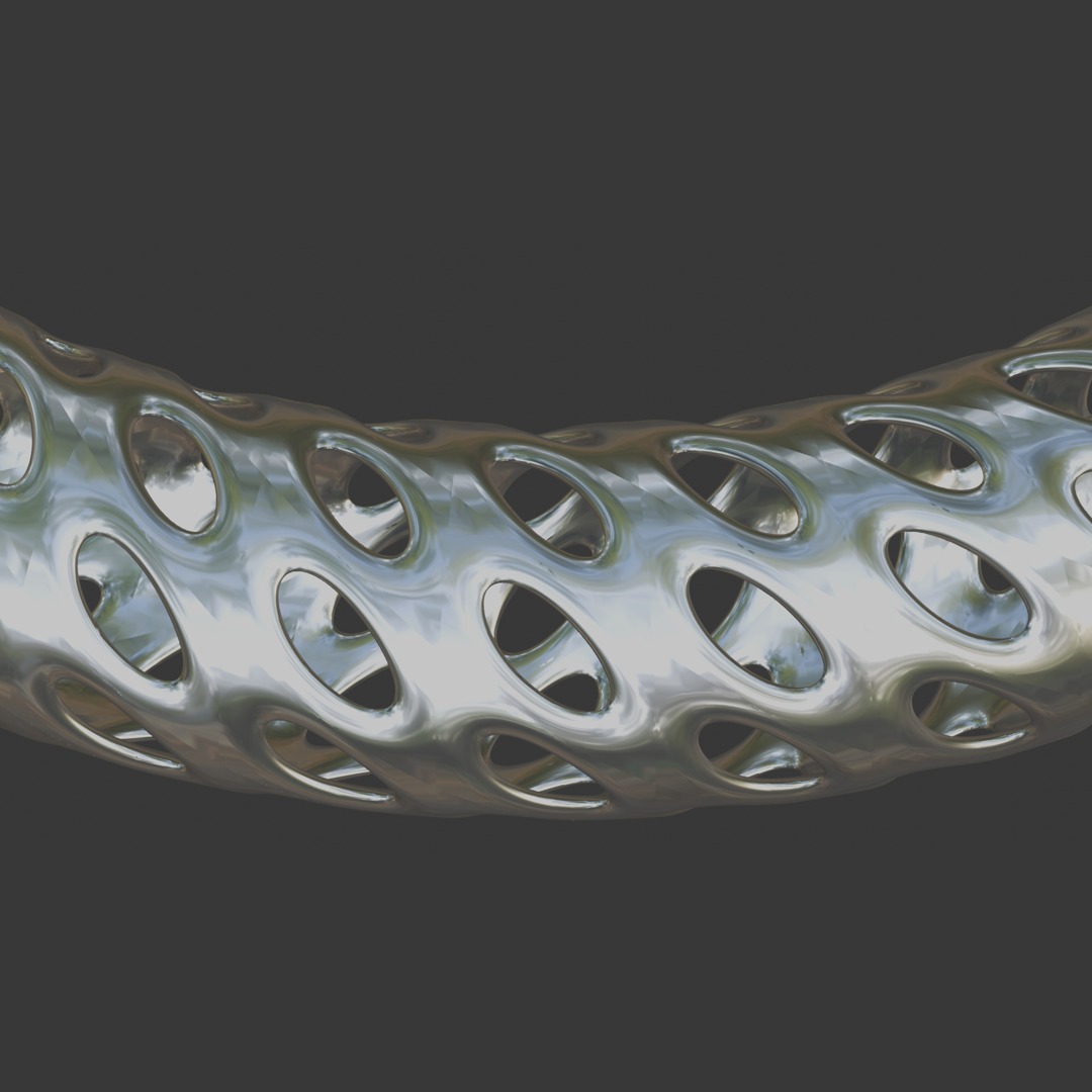 Bracelet 013 3D print model_3