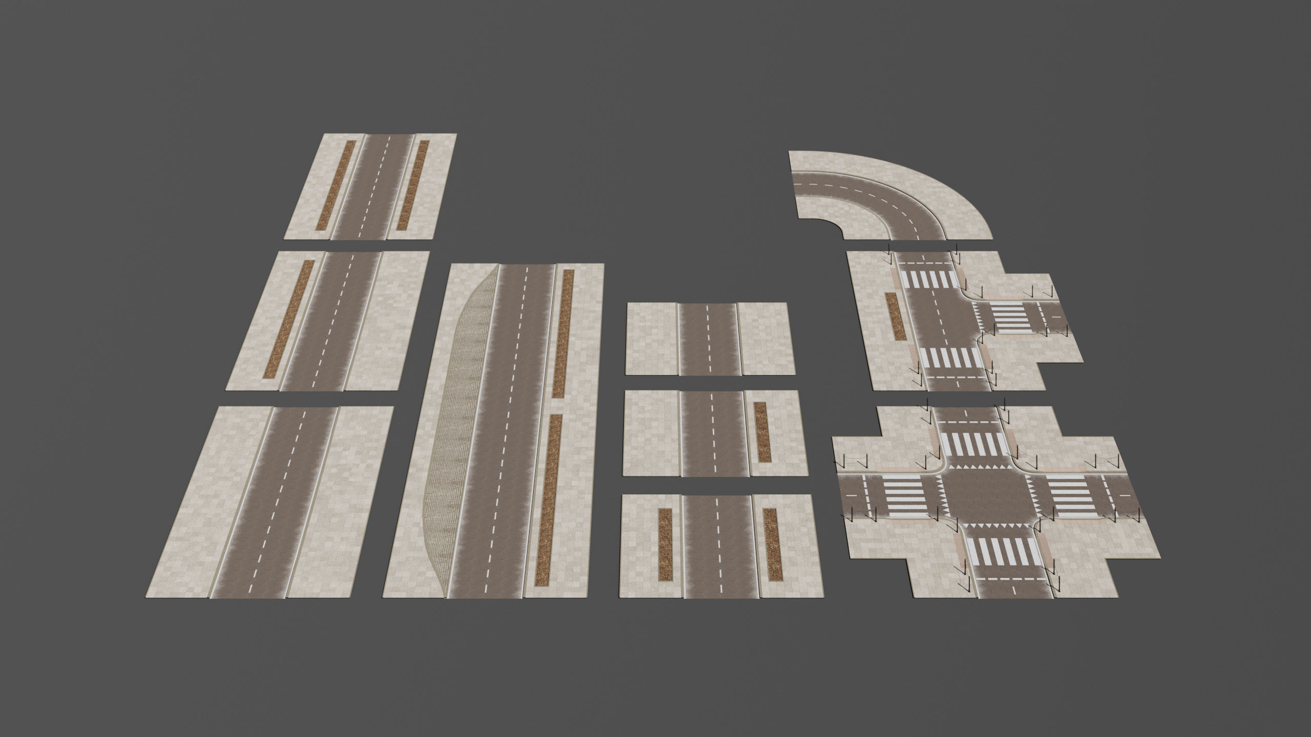 Archexteriors vol 44 - housing estate scene 3D model_13