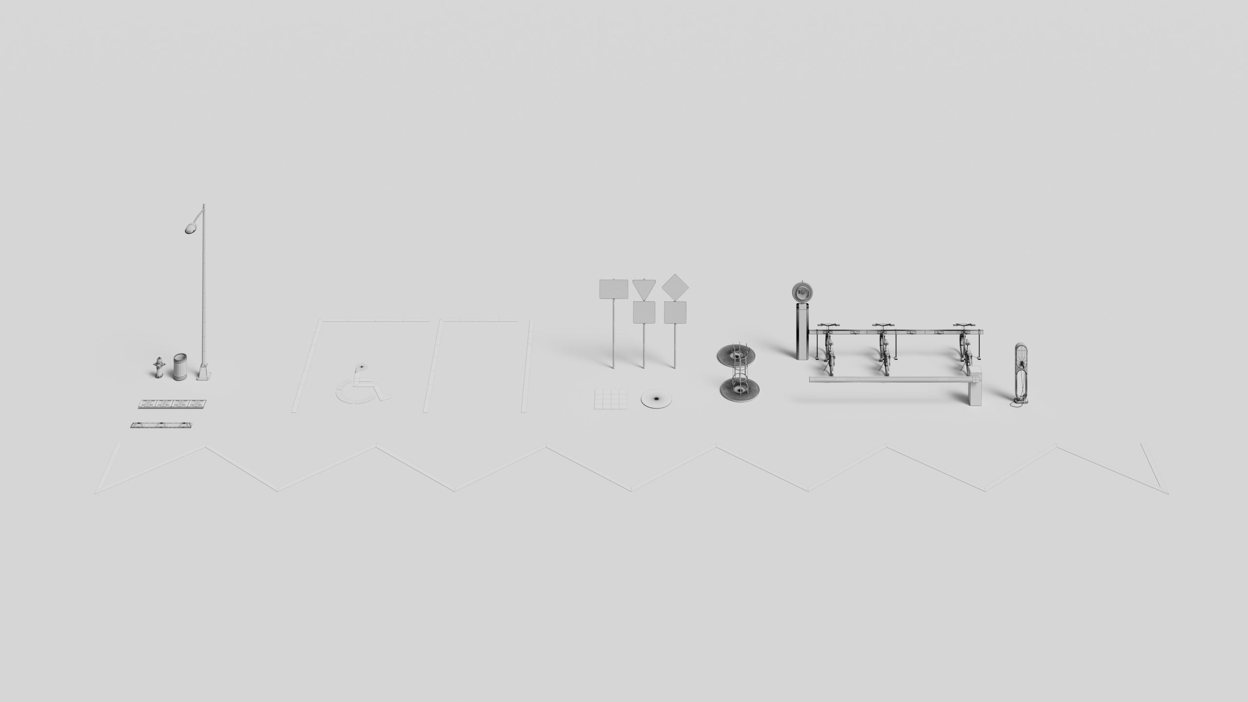 Archexteriors vol 44 - housing estate scene 3D model_16