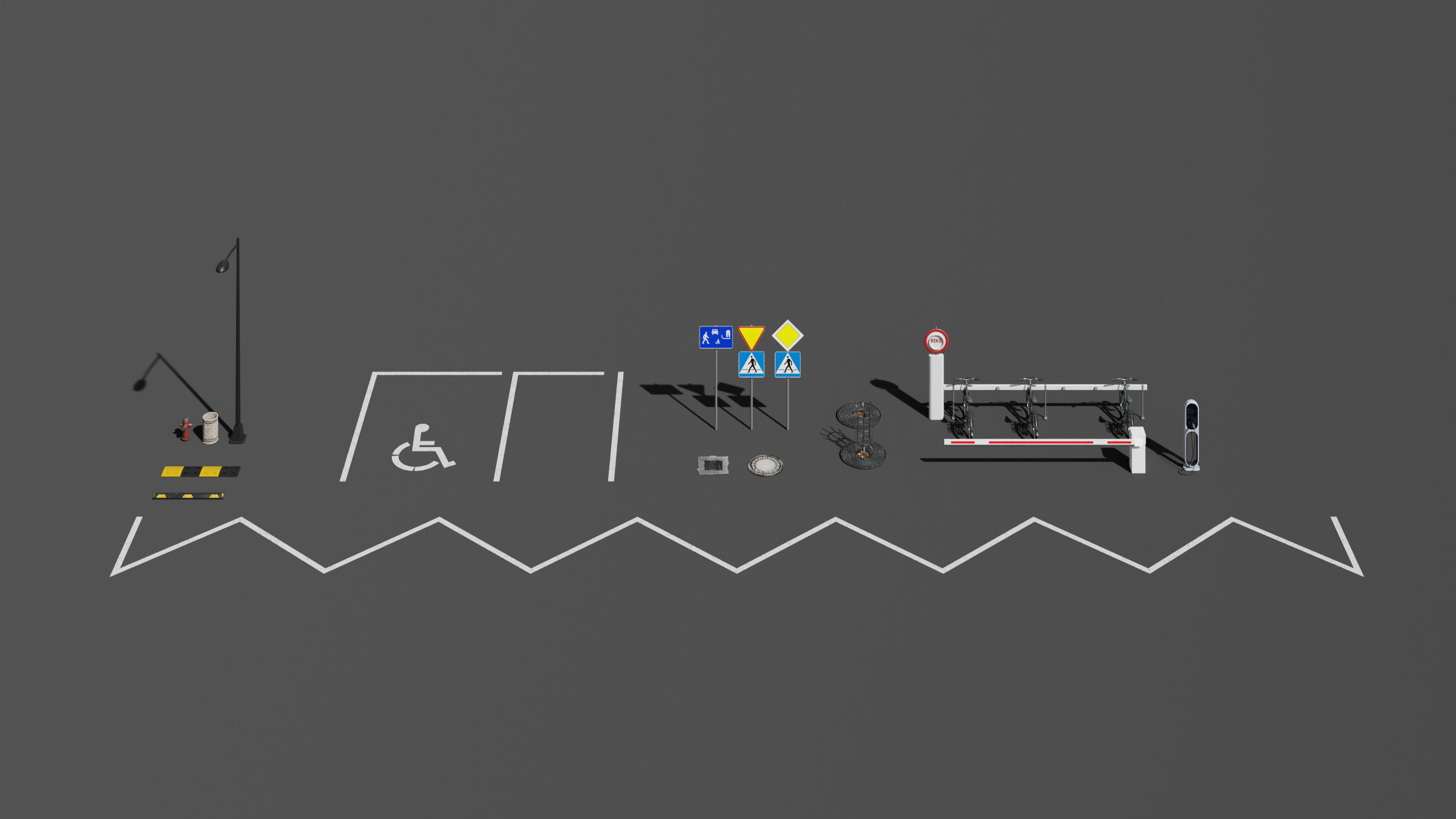 Archexteriors vol 44 - housing estate scene 3D model_15