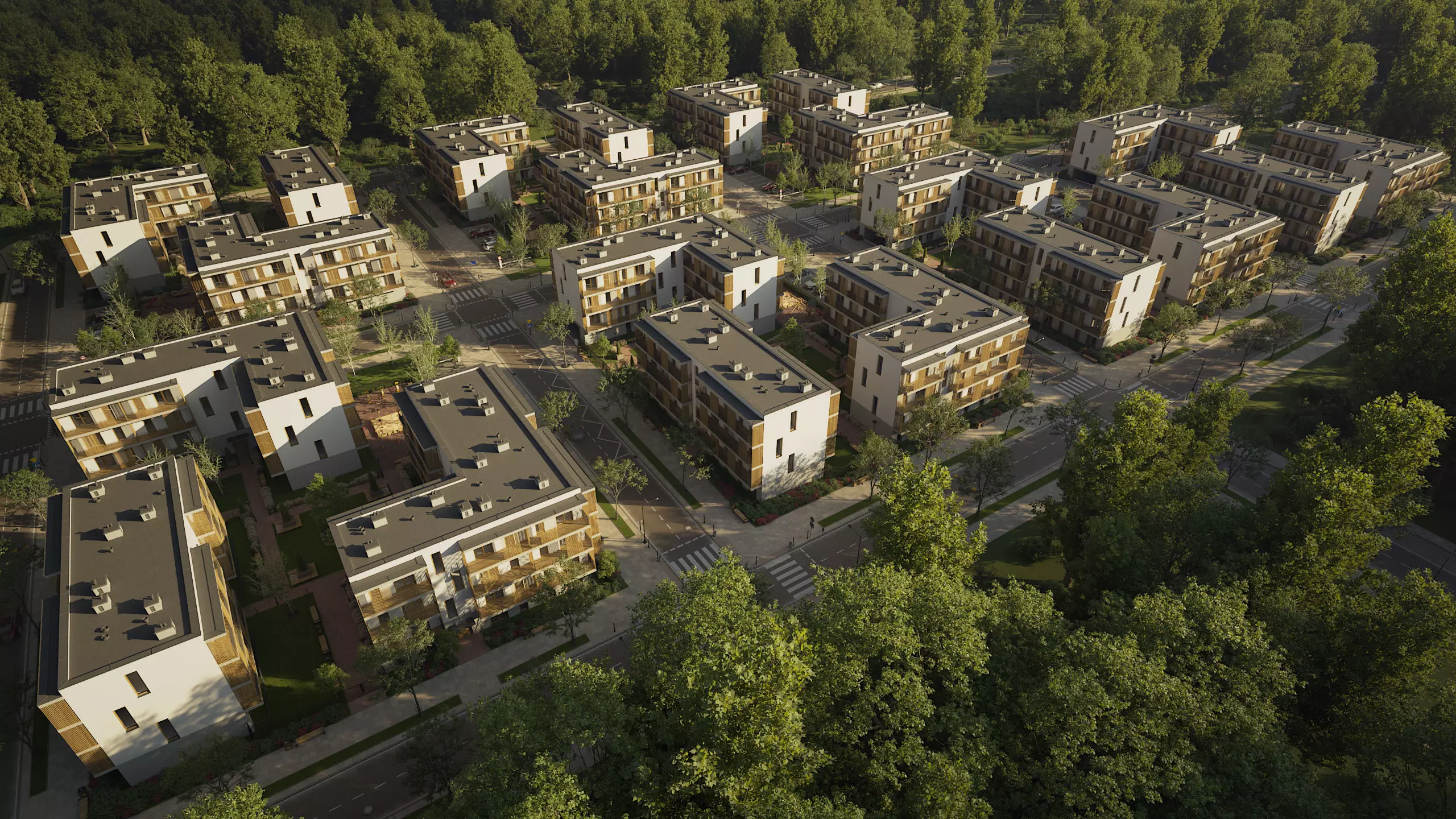 Archexteriors vol 44 - housing estate scene 3D model_0