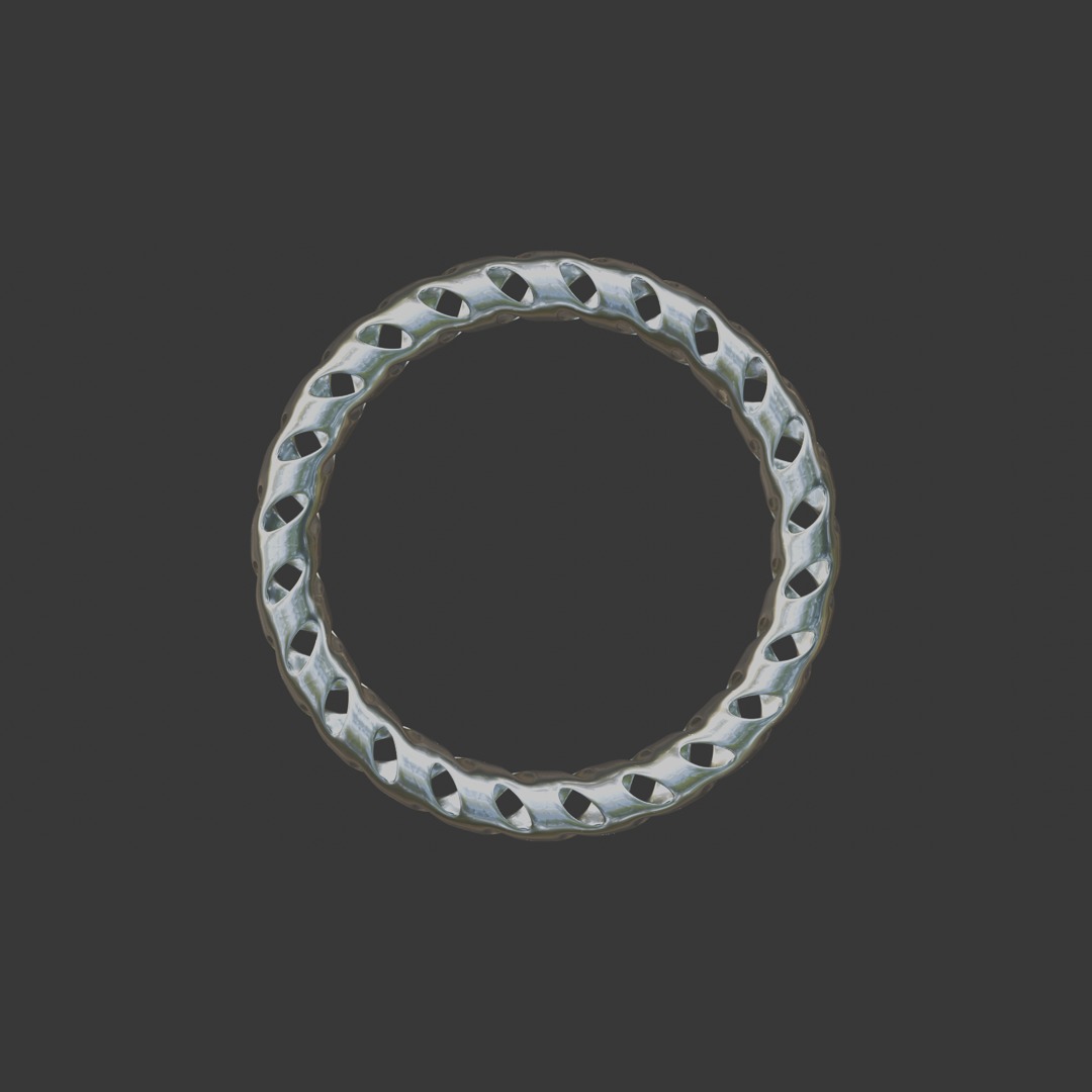 Bracelet 012 3D print model_1
