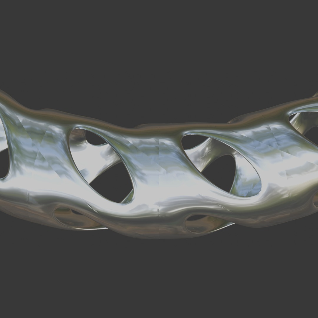 Bracelet 012 3D print model_3