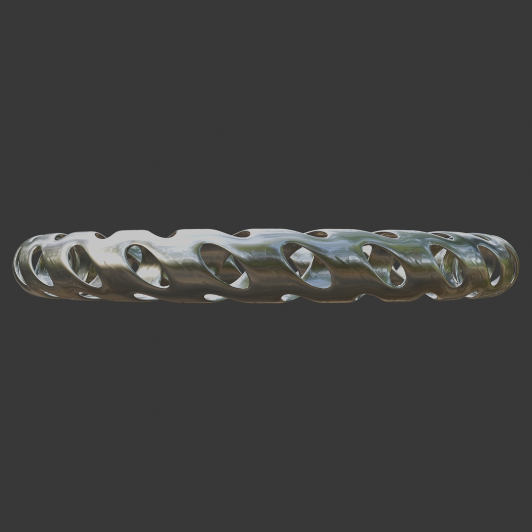 Bracelet 012 3D print model_2