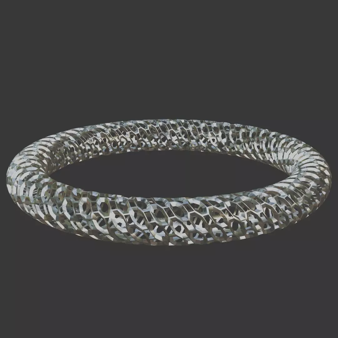 Bracelet 011 3D print model_0