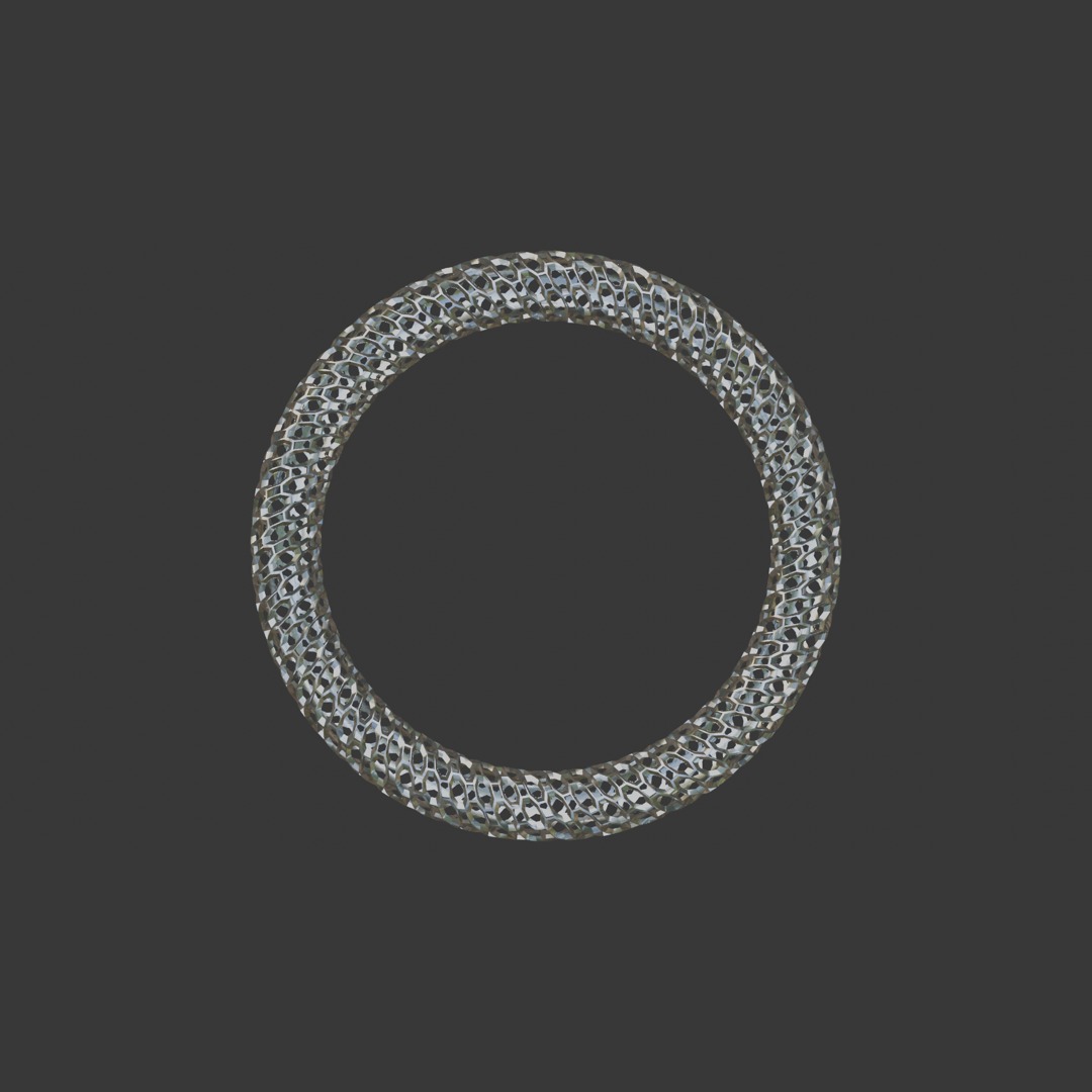 Bracelet 011 3D print model_1