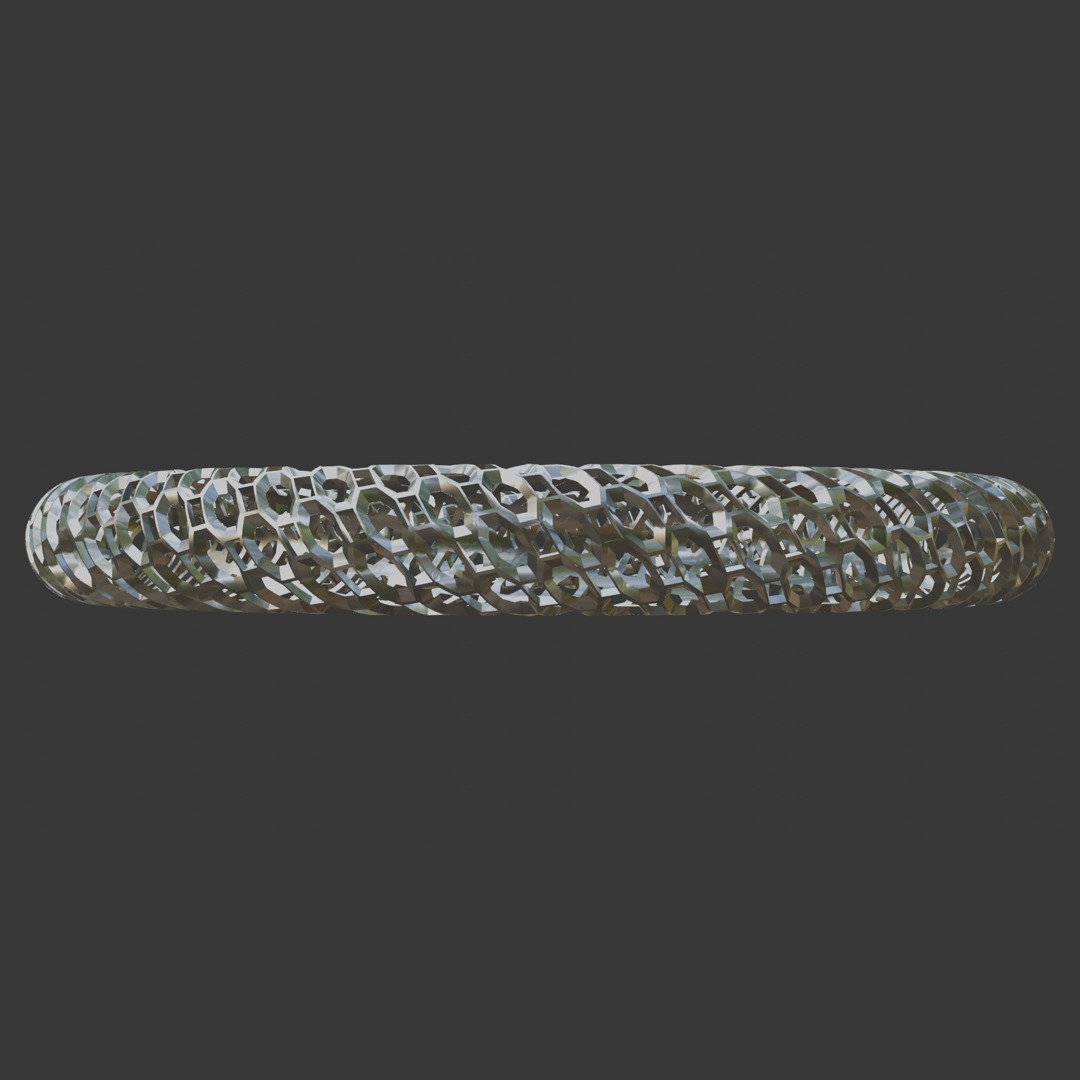 Bracelet 011 3D print model_2