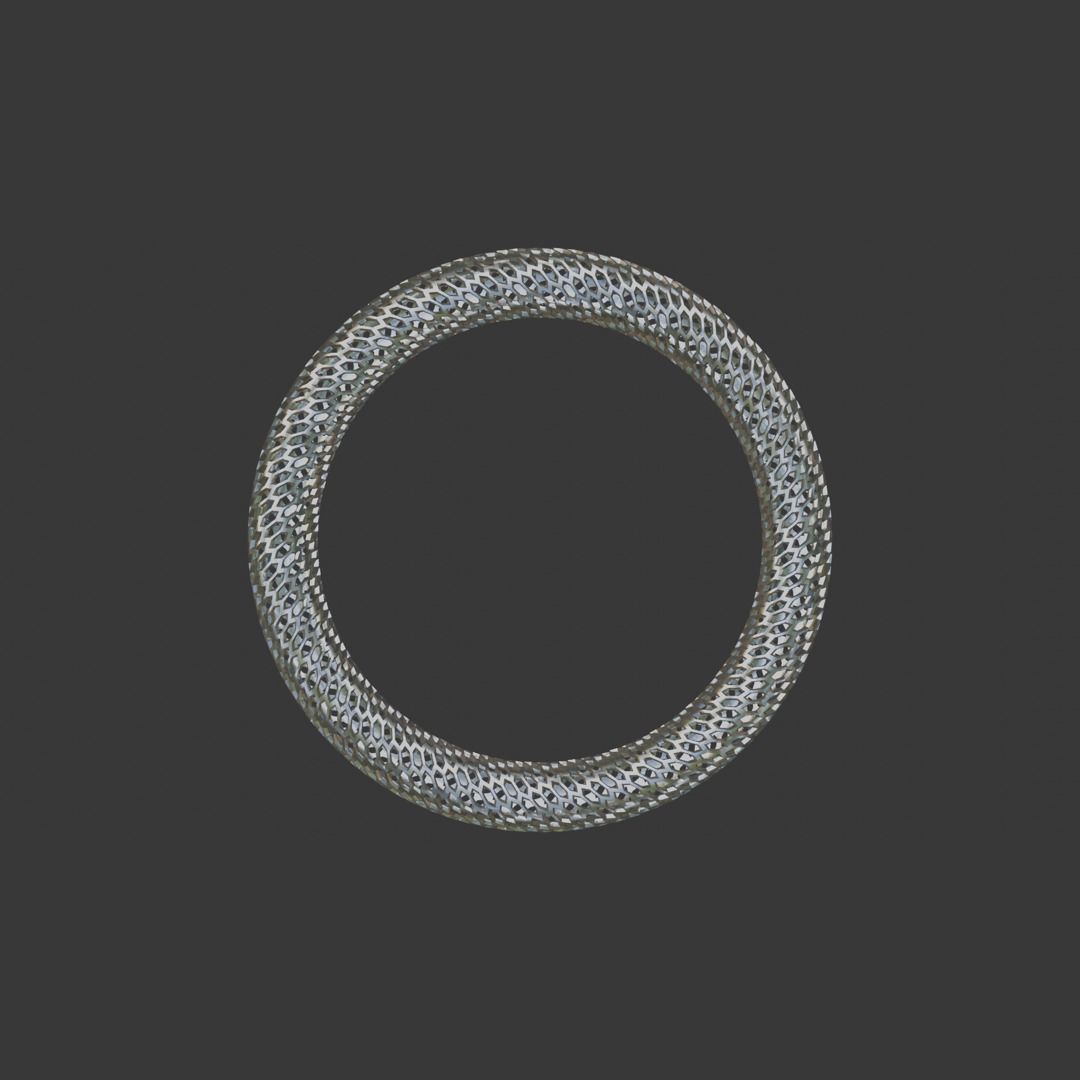 Bracelet 005 3D print model_1