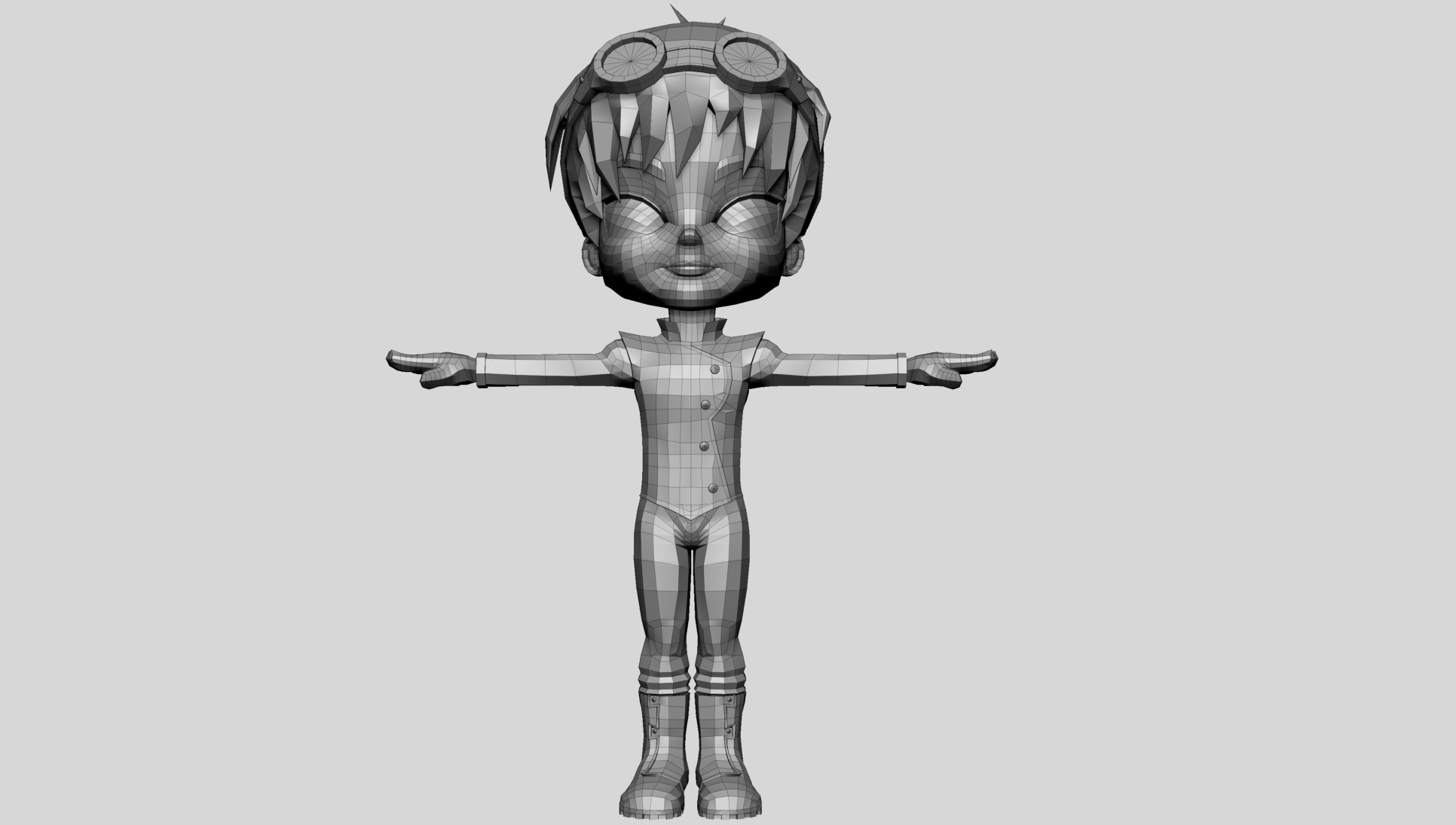Cartoon Model 3D model_1