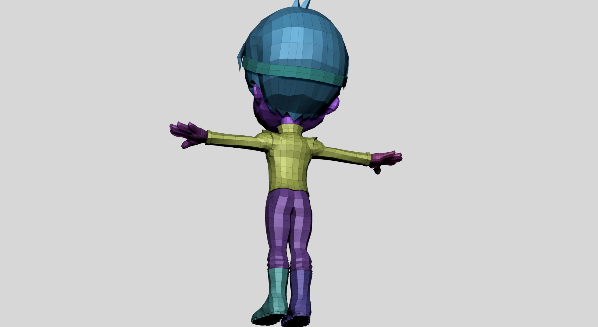 Cartoon Model 3D model_9