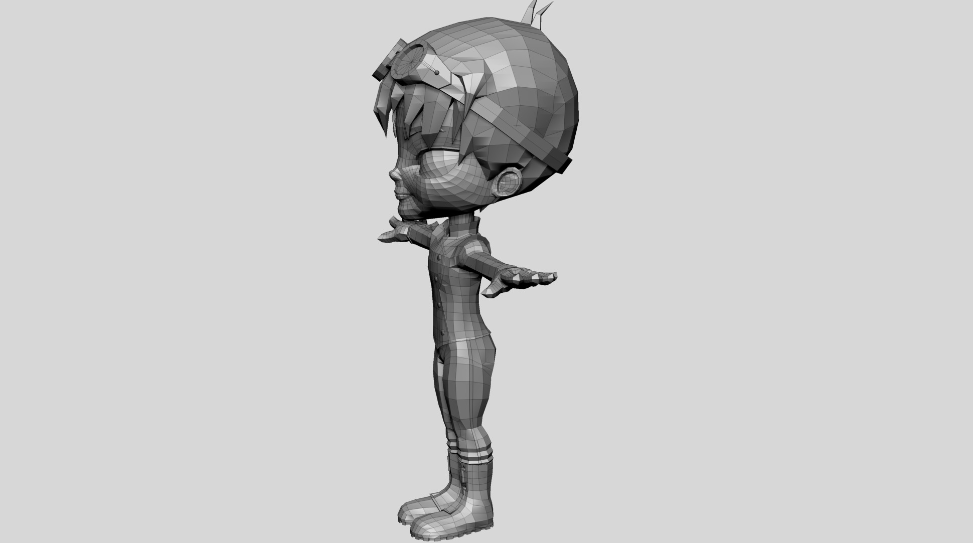 Cartoon Model 3D model_5
