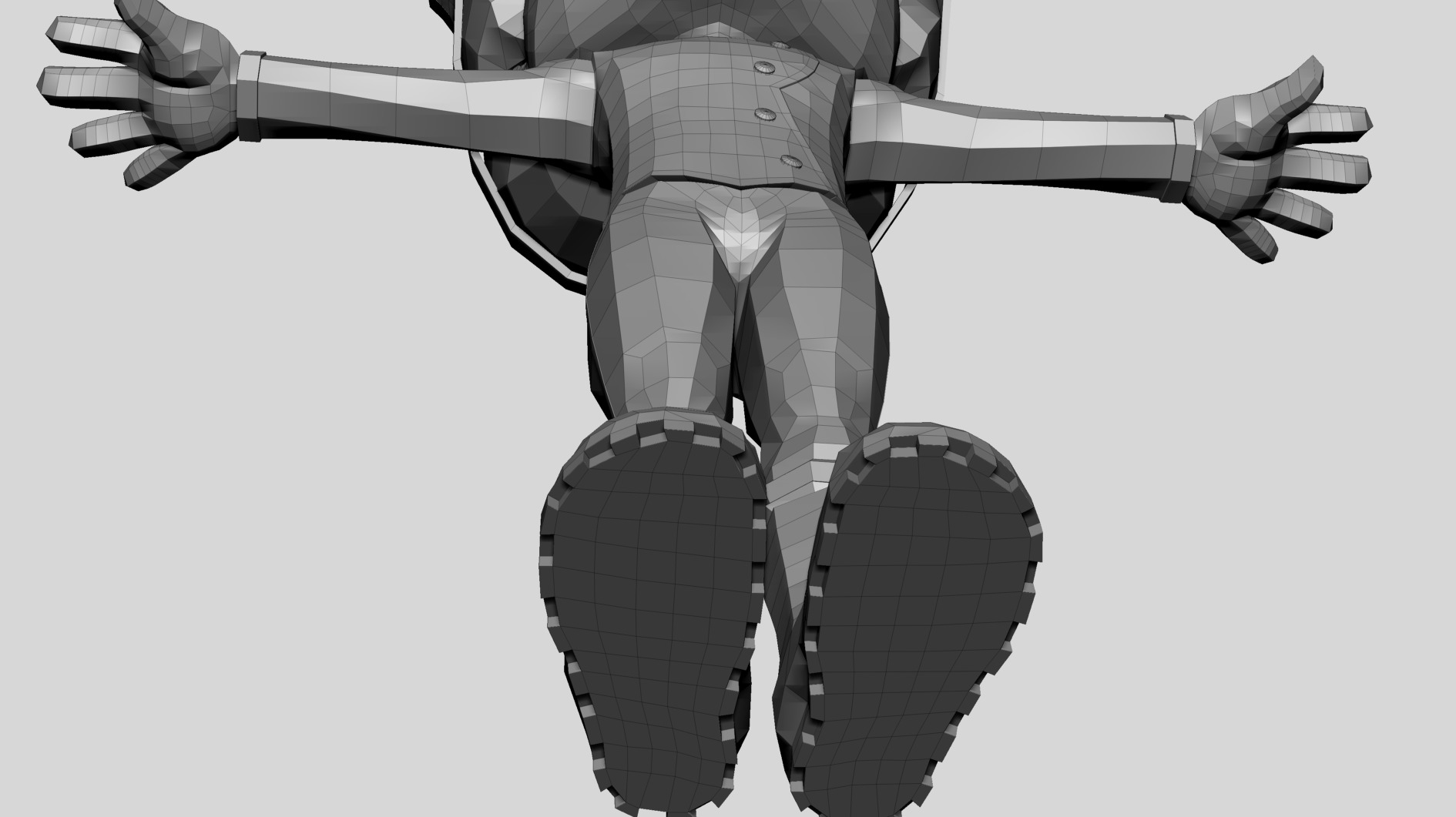 Cartoon Model 3D model_7