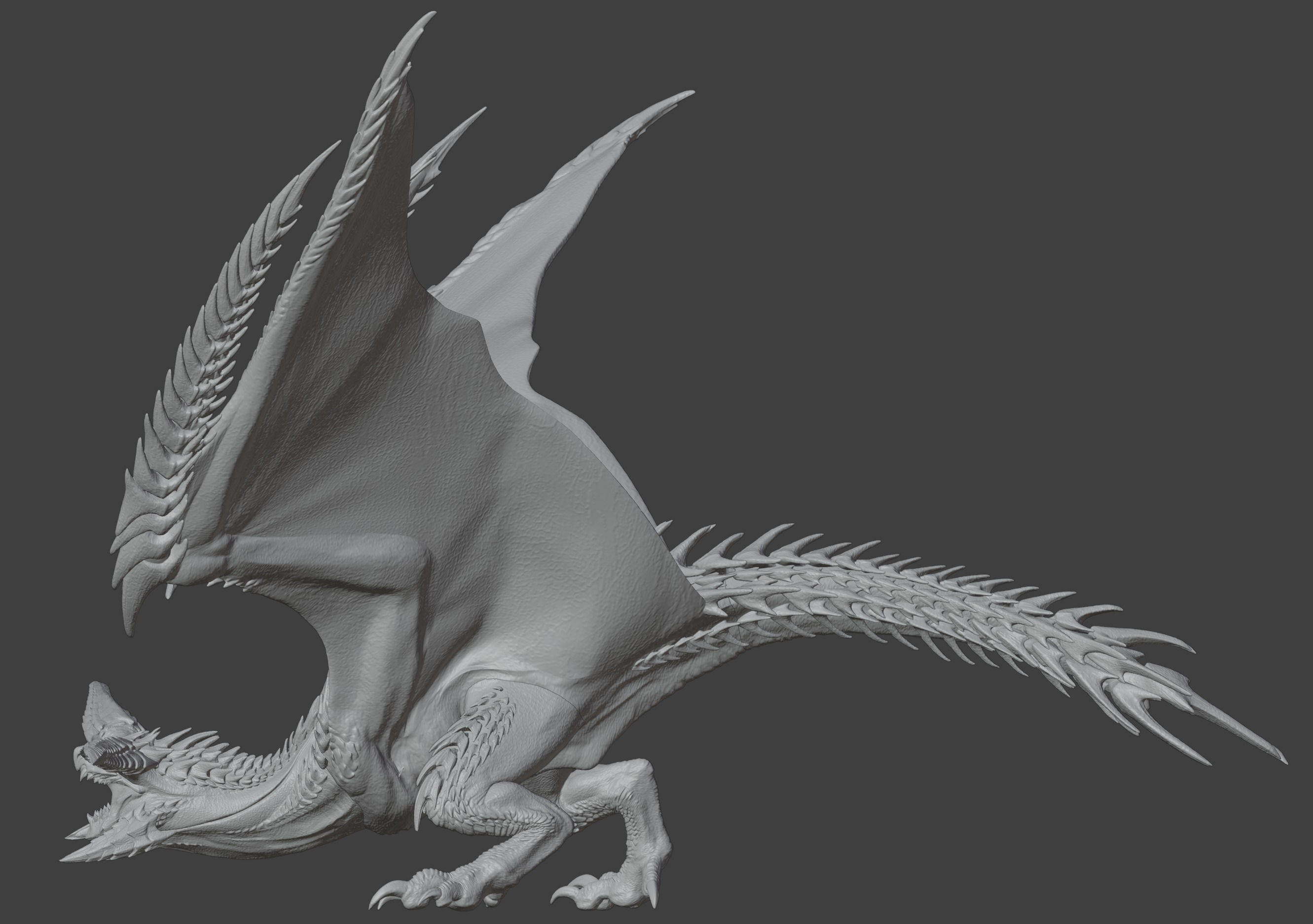 Rey Dau - Monster Hunter Wilds 3D print model_7