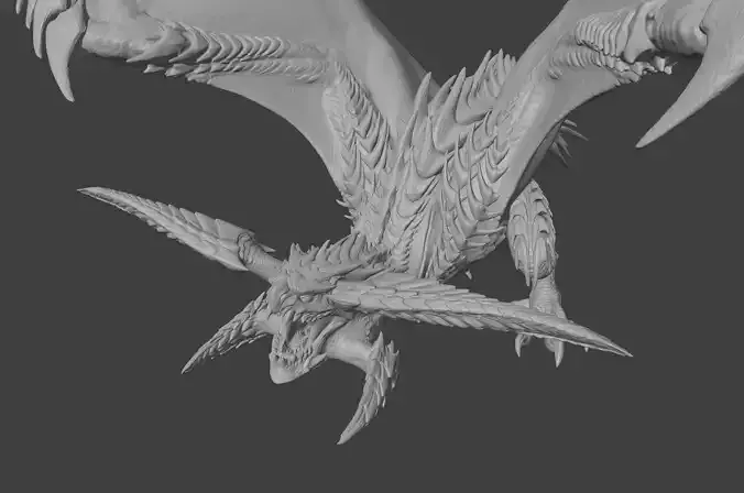 Rey Dau - Monster Hunter Wilds 3D print model