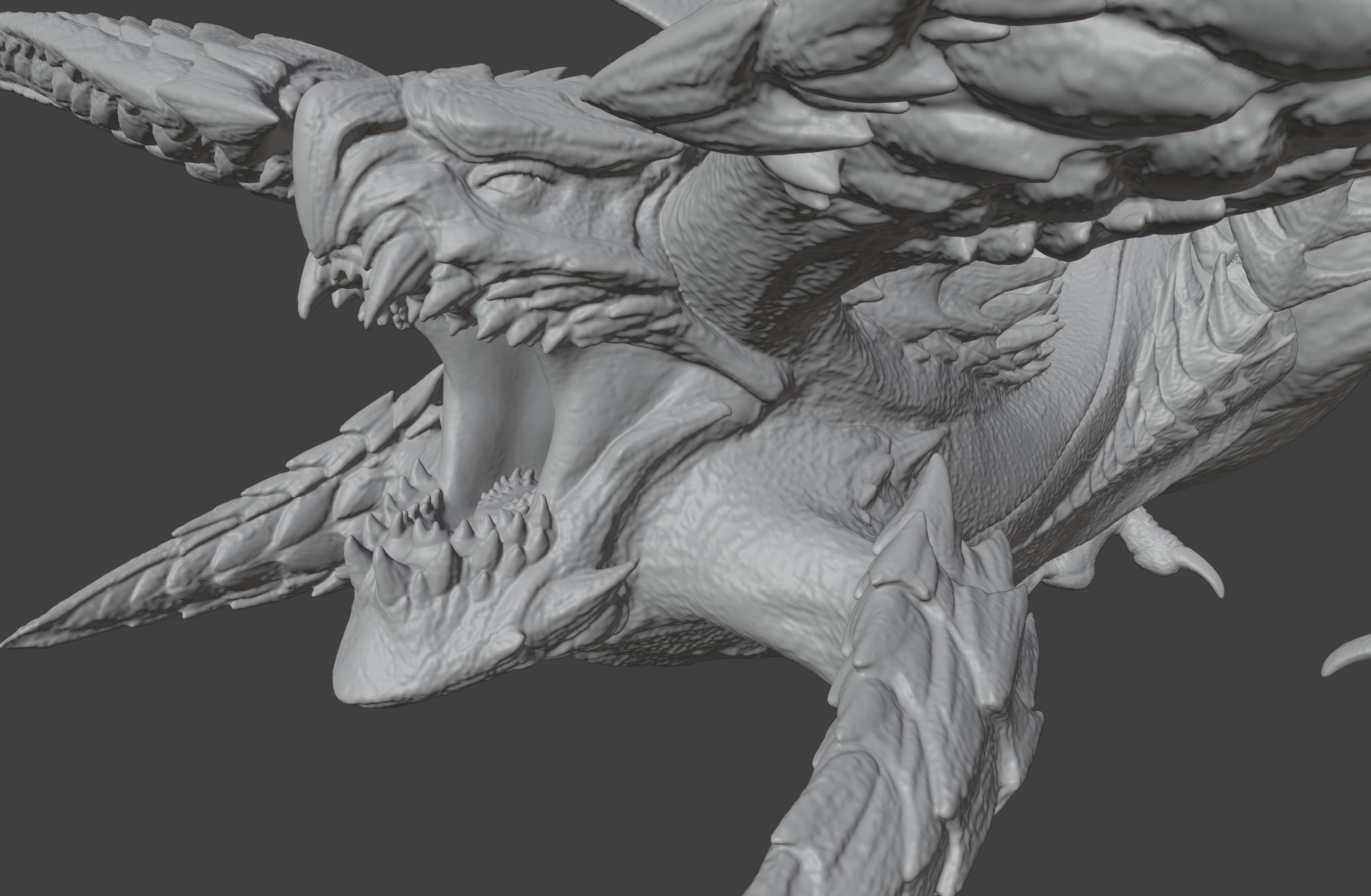 Rey Dau - Monster Hunter Wilds 3D print model_1
