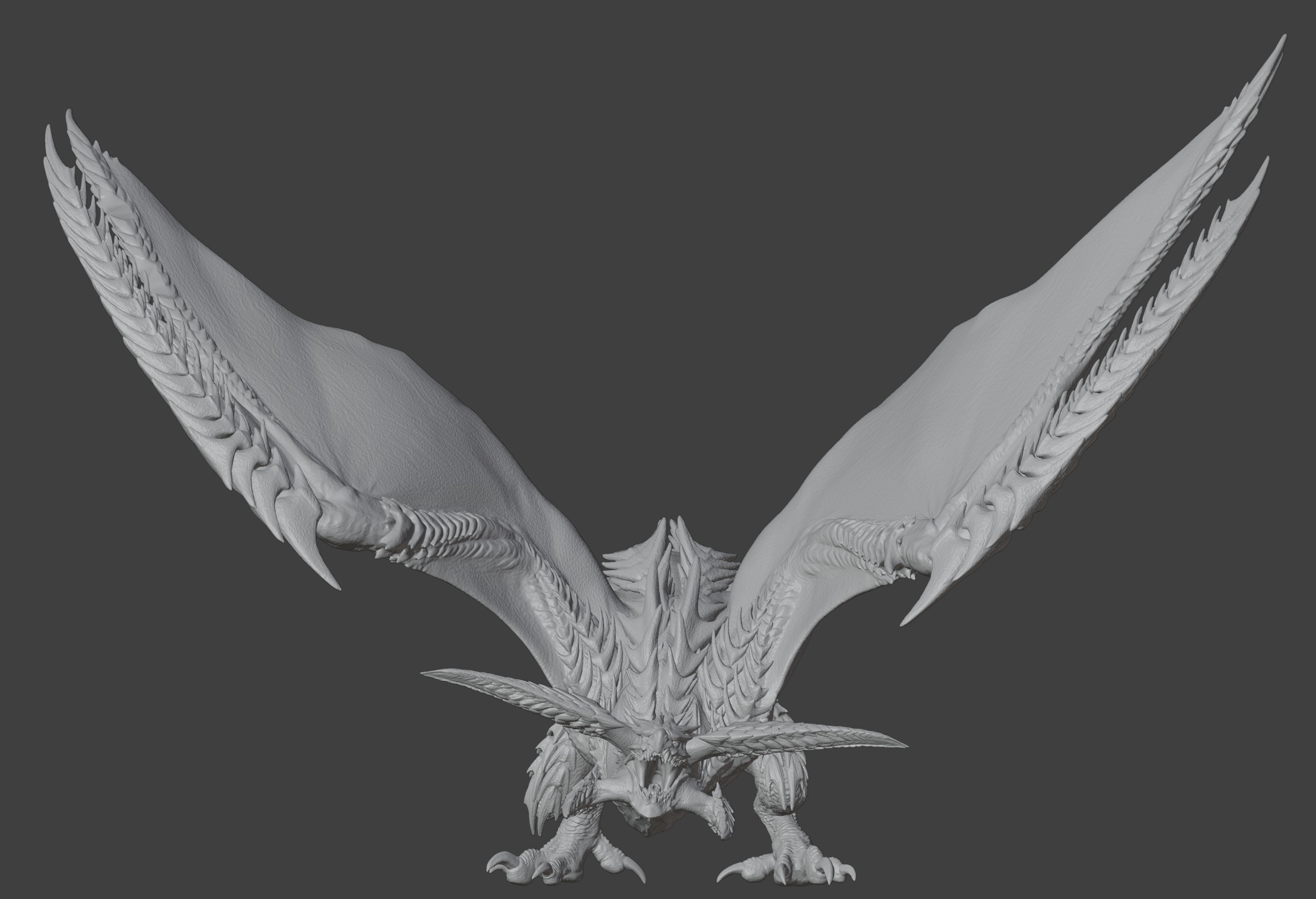 Rey Dau - Monster Hunter Wilds 3D print model_6