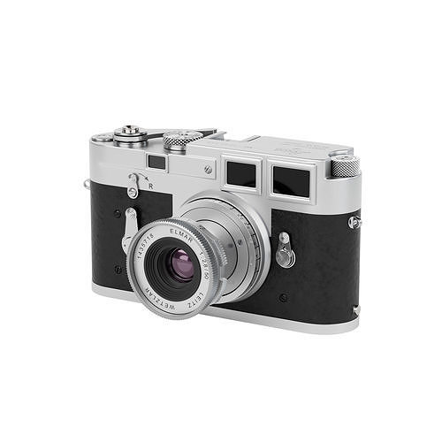 Leica M3  50mm Lens 3D model