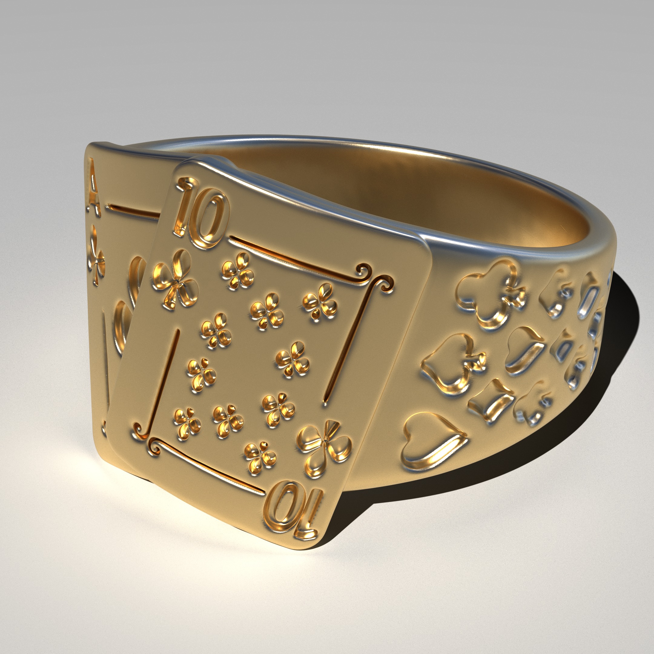 Ring of Luck 3D print model_1