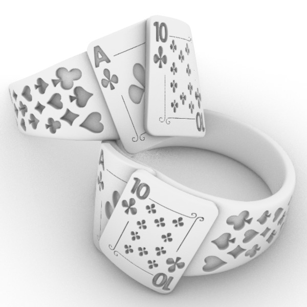 Ring of Luck 3D print model_13