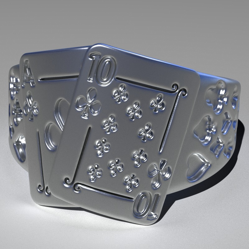 Ring of Luck 3D print model_2