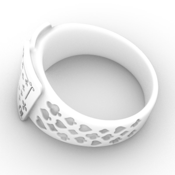 Ring of Luck 3D print model_9