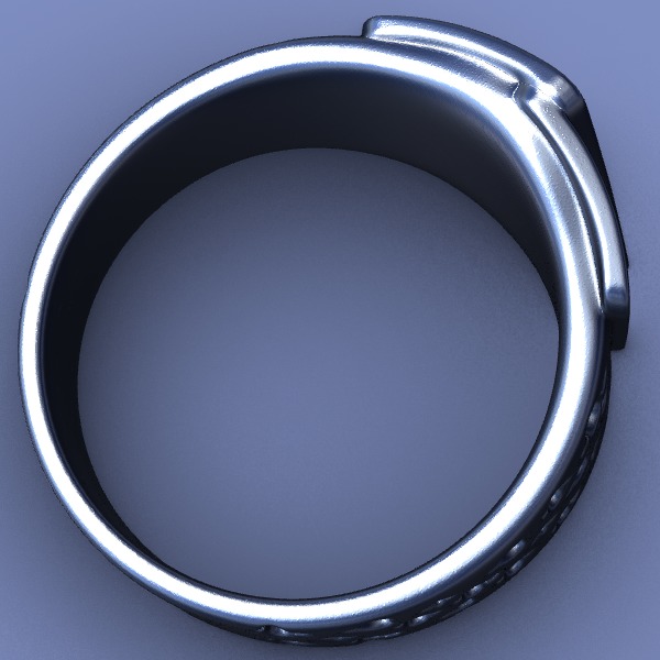 Ring of Luck 3D print model_8