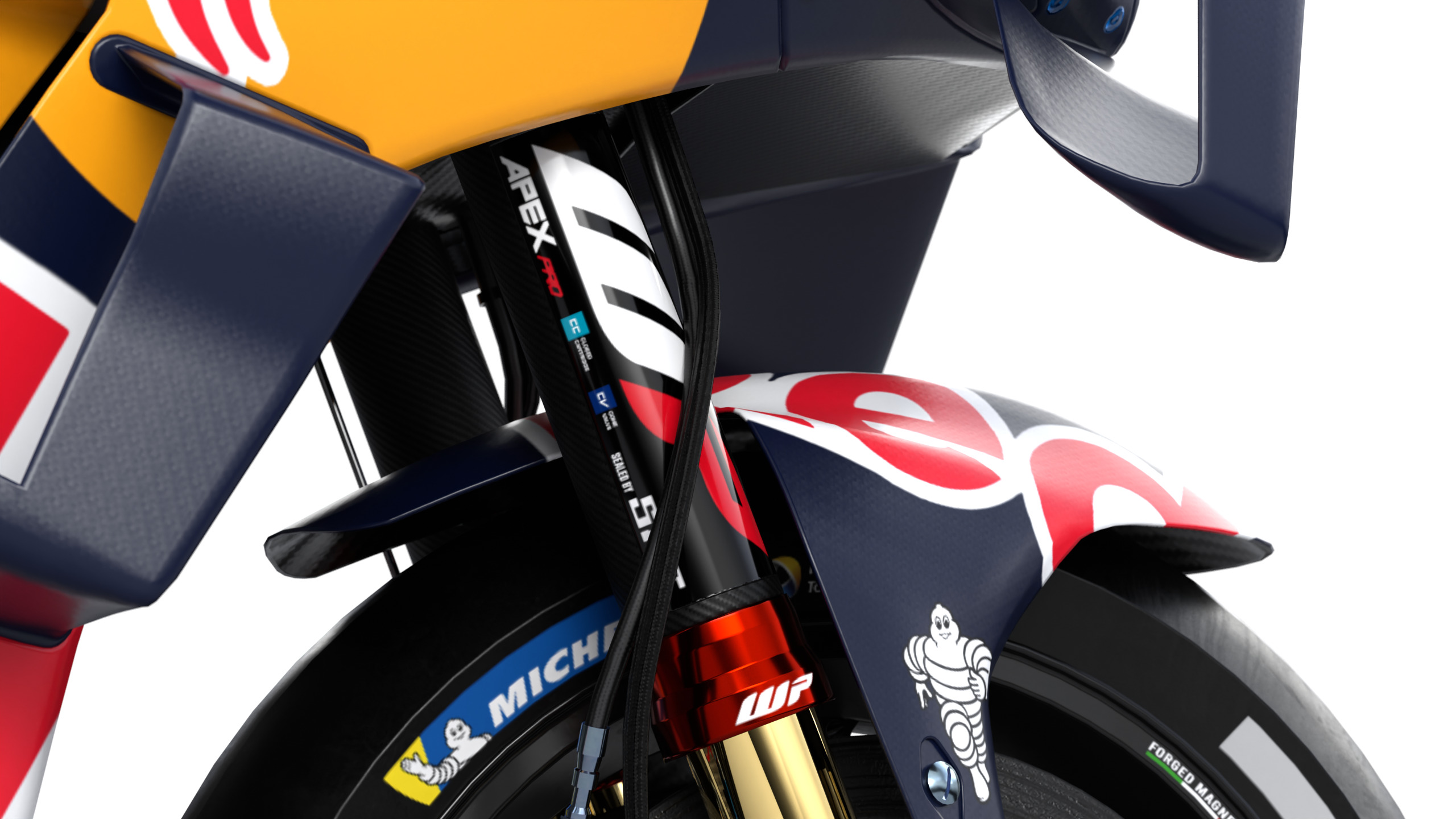MotoGP KTM RC16 2023 3D model_11