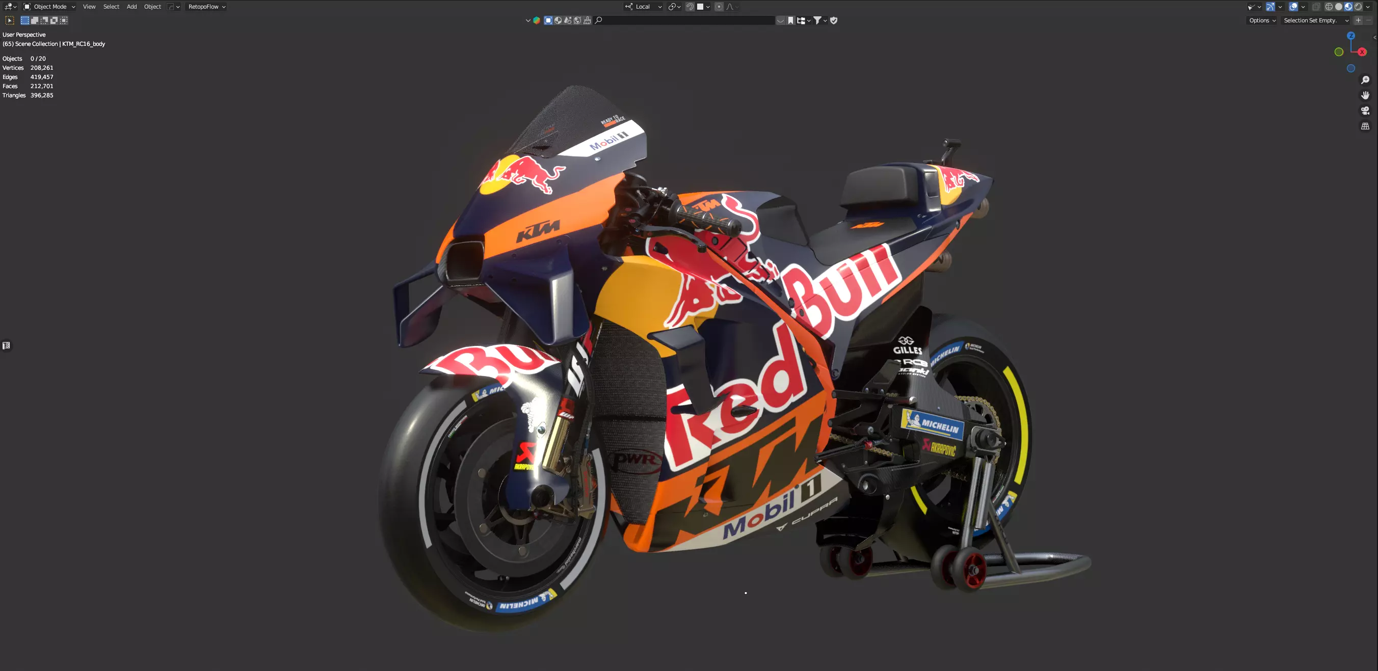 MotoGP KTM RC16 2023 3D model_32