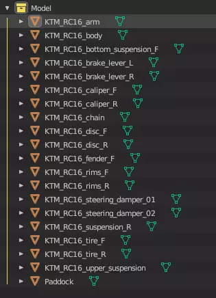 MotoGP KTM RC16 2023 3D model_33