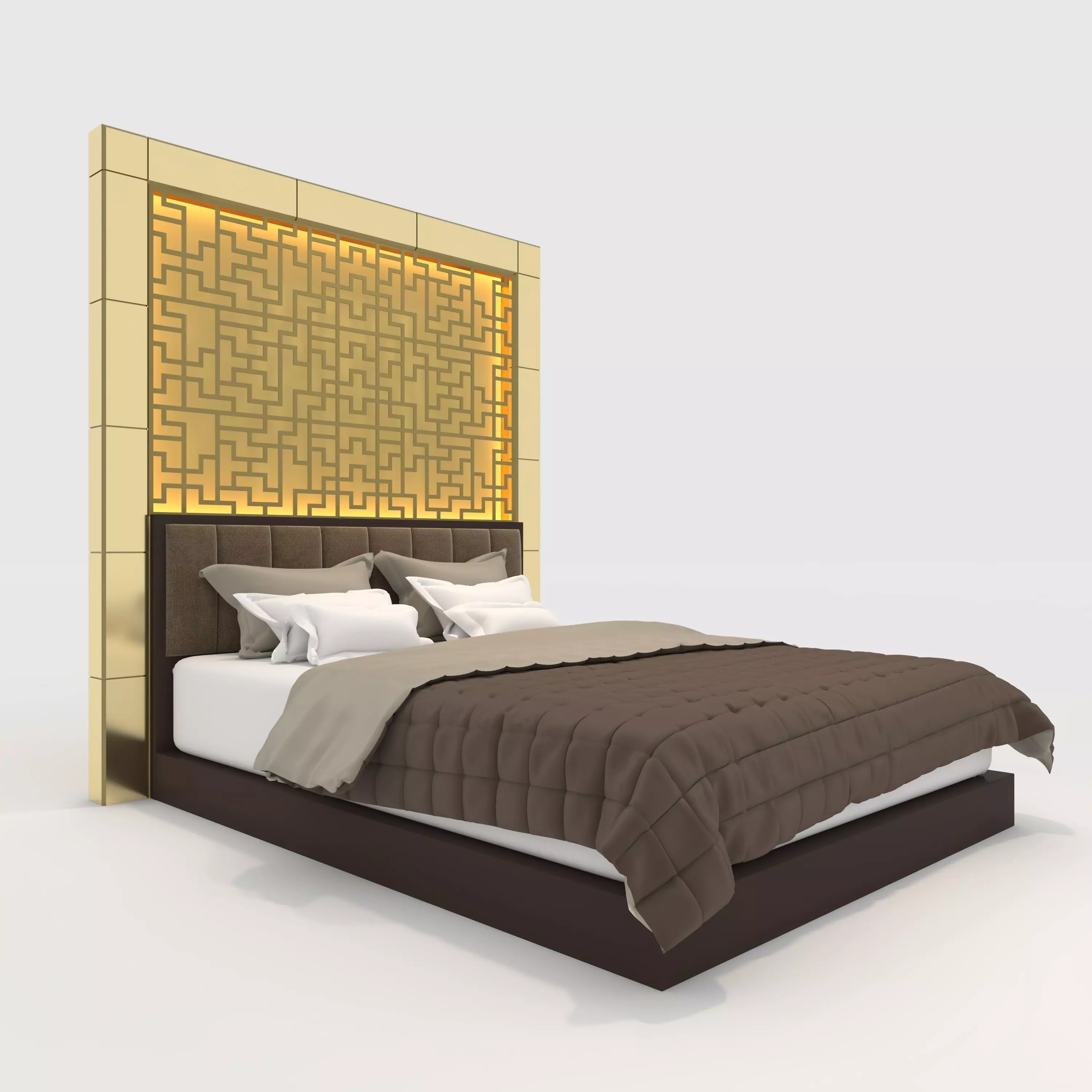 Bed 1 3D model