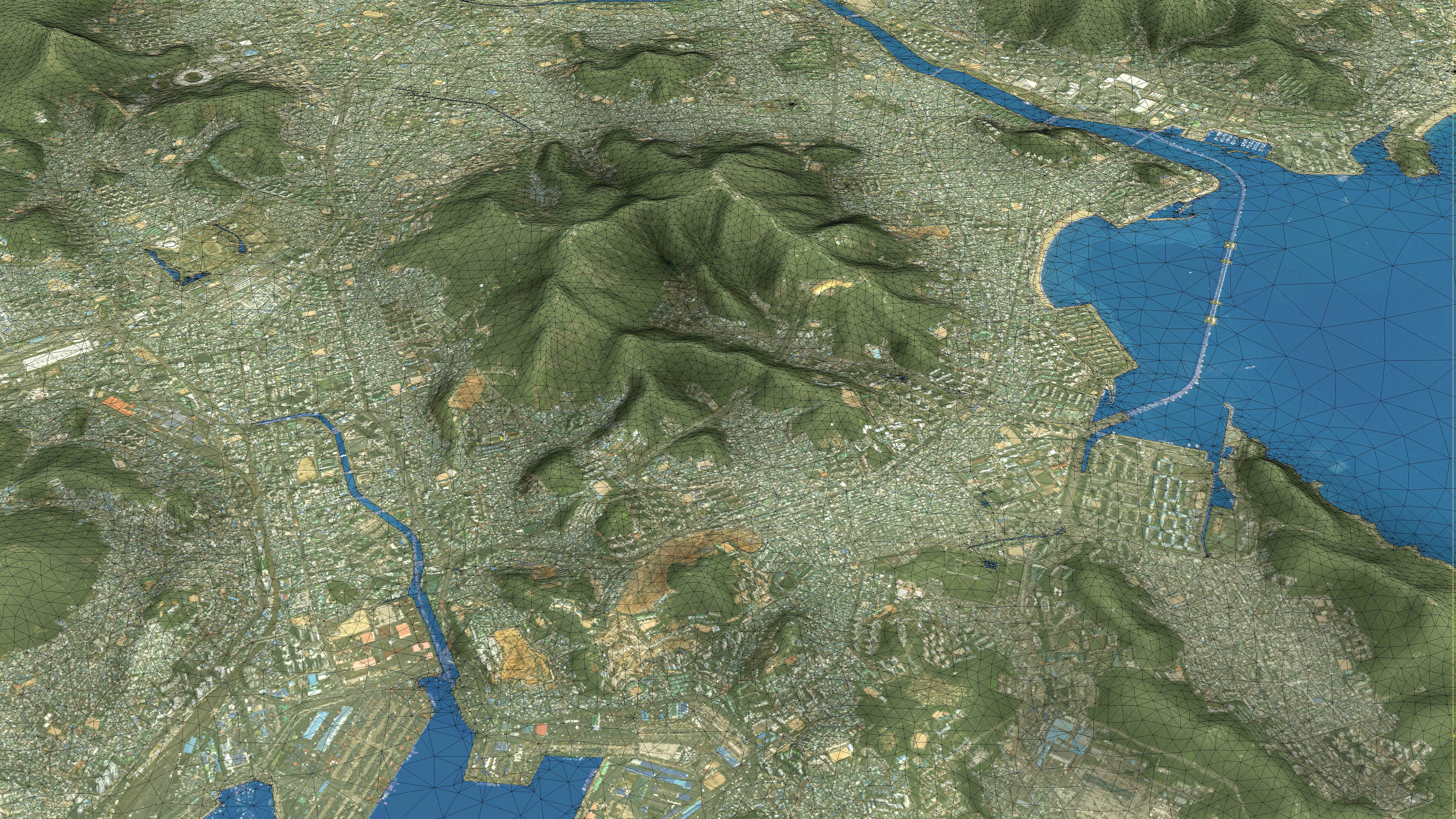 Busan - 3D City Topography Terrain 3D Model Collection_22