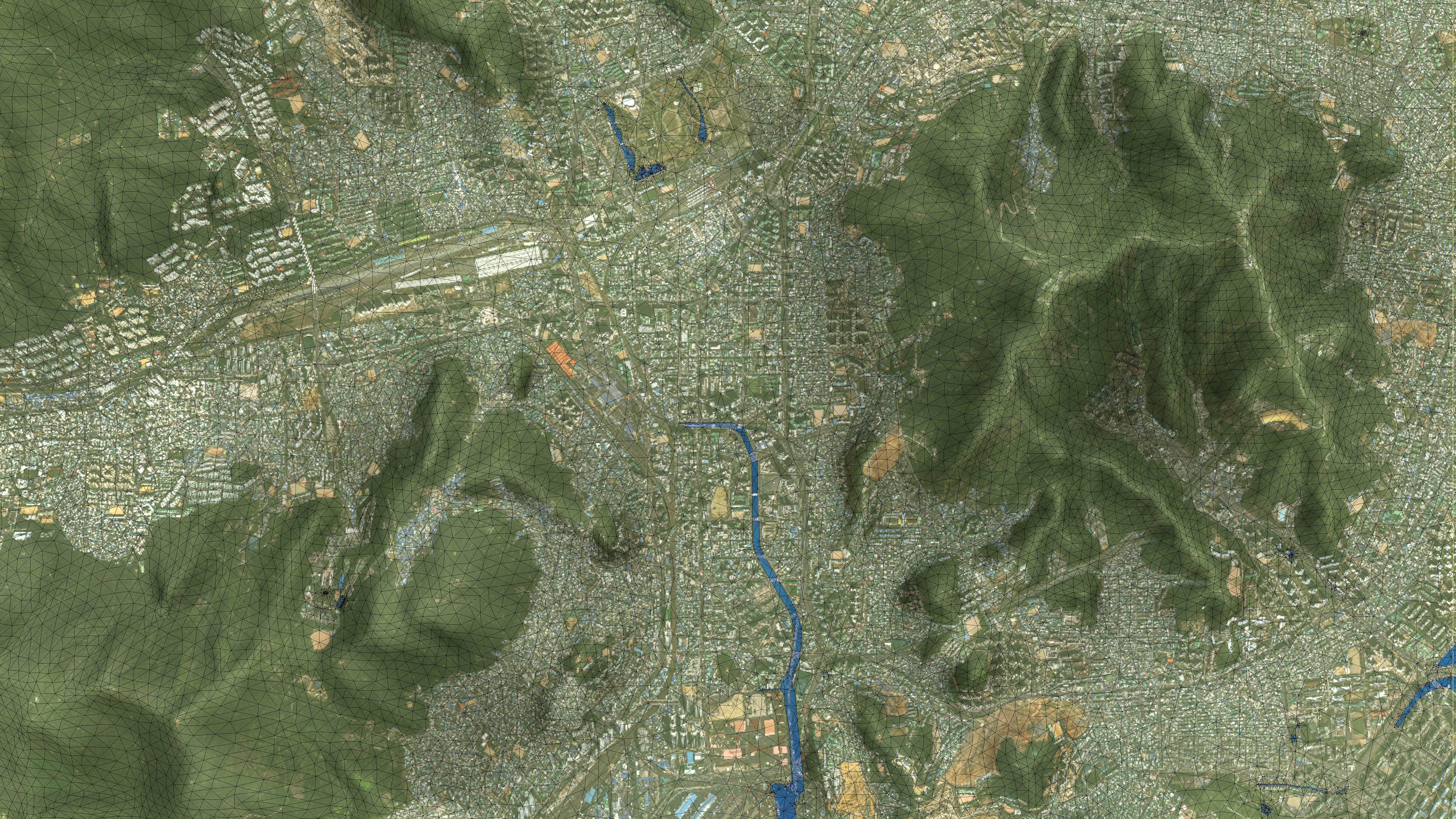 Busan - 3D City Topography Terrain 3D Model Collection_2