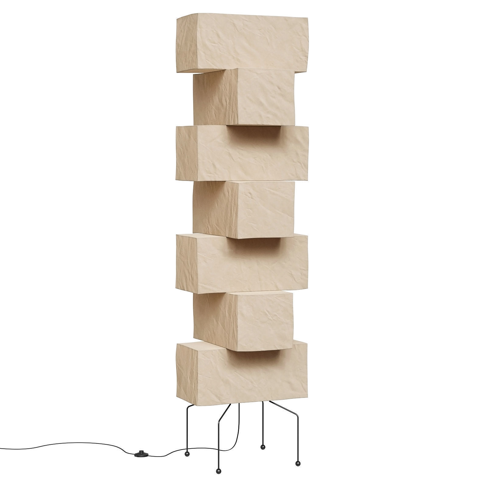 Akari floor lamp UF4 L10 3D model_9