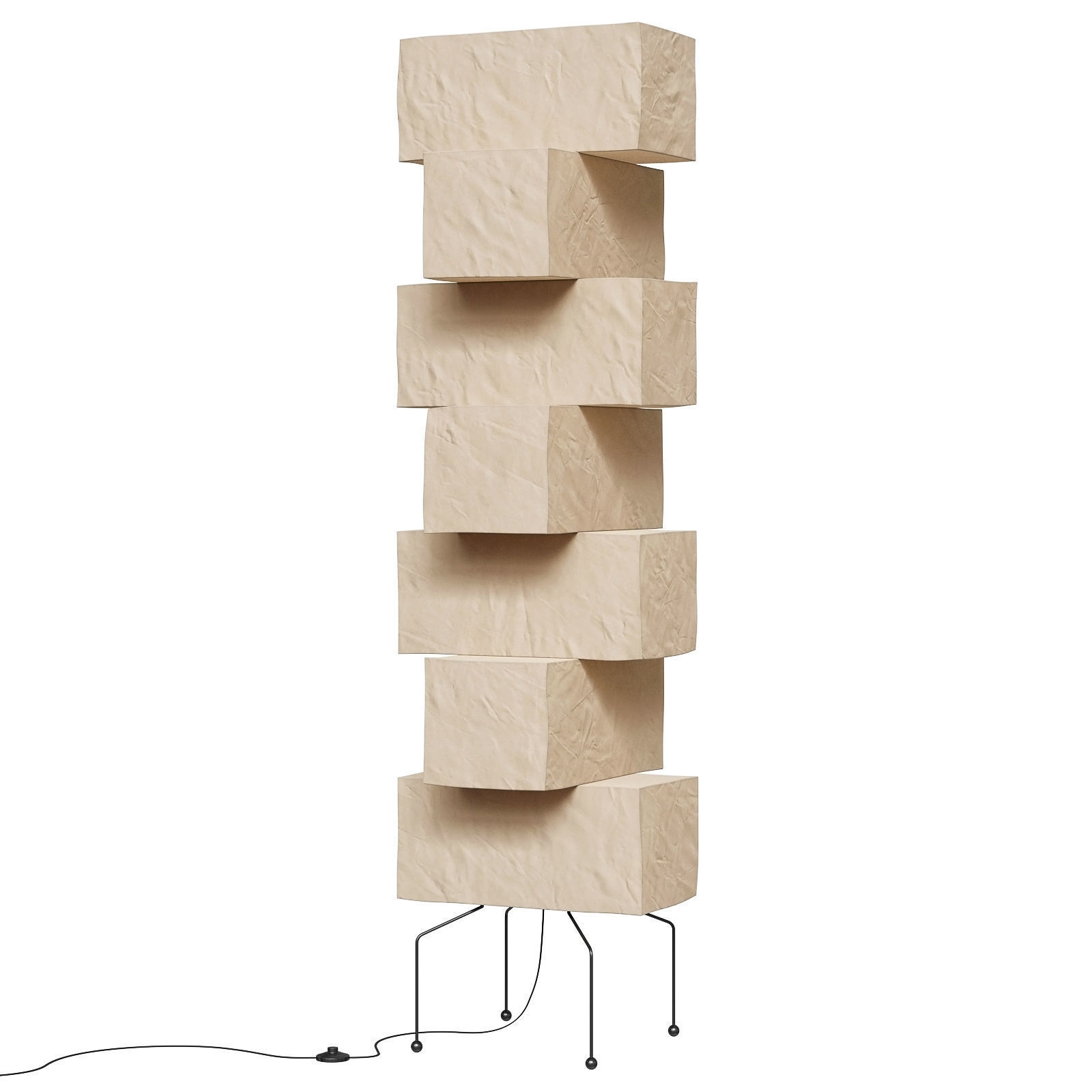 Akari floor lamp UF4 L10 3D model_6