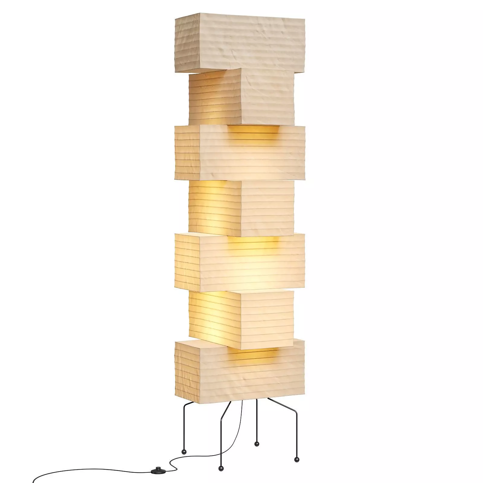 Akari floor lamp UF4 L10 3D model_0