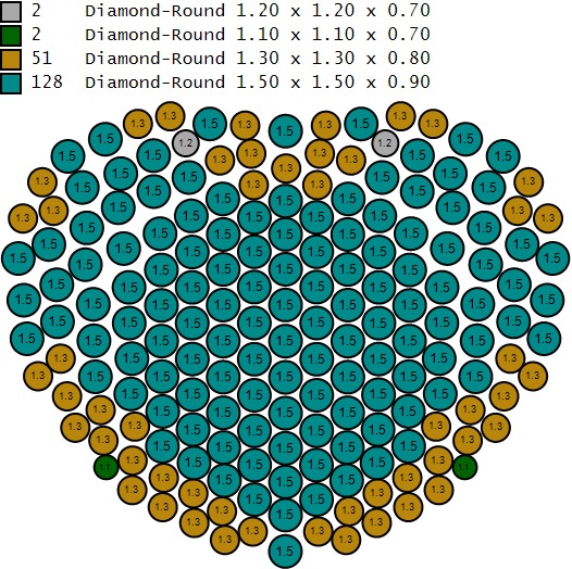 Heart of Gold Pendant Free 3D print model_4