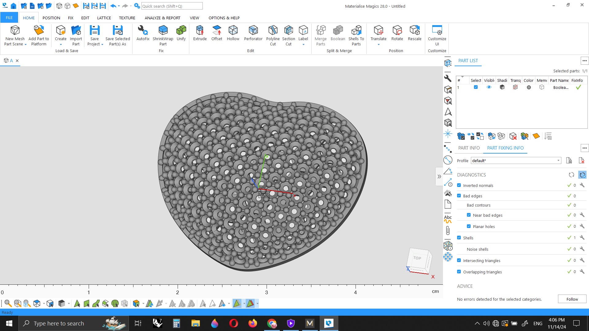 Heart of Gold Pendant Free 3D print model_3