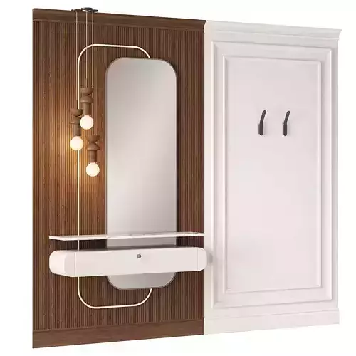 RJ Easy Design hallway 01 3D model