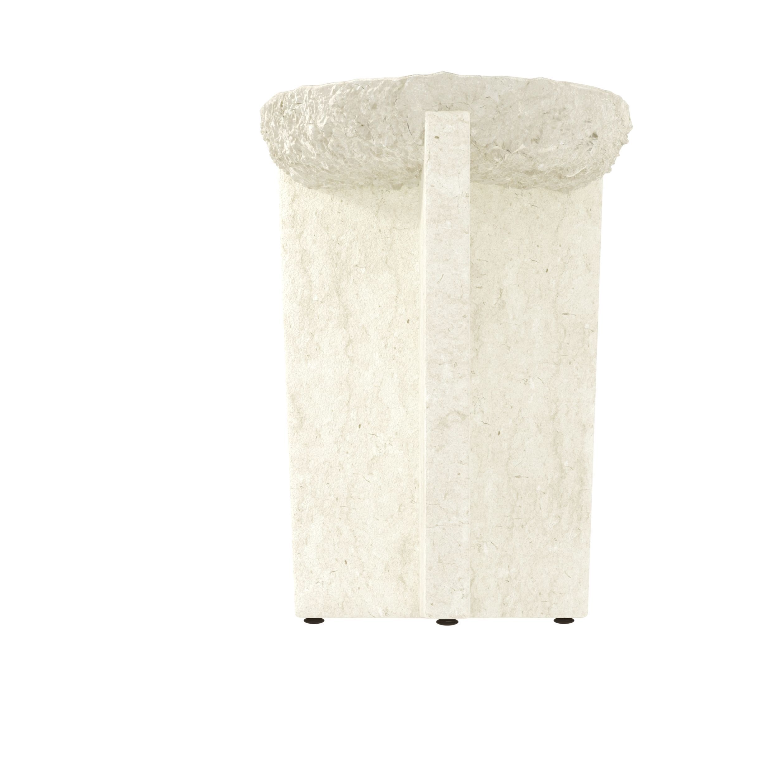 Palecek RIGA OUTDOOR SIDE TABLE 3D model_2