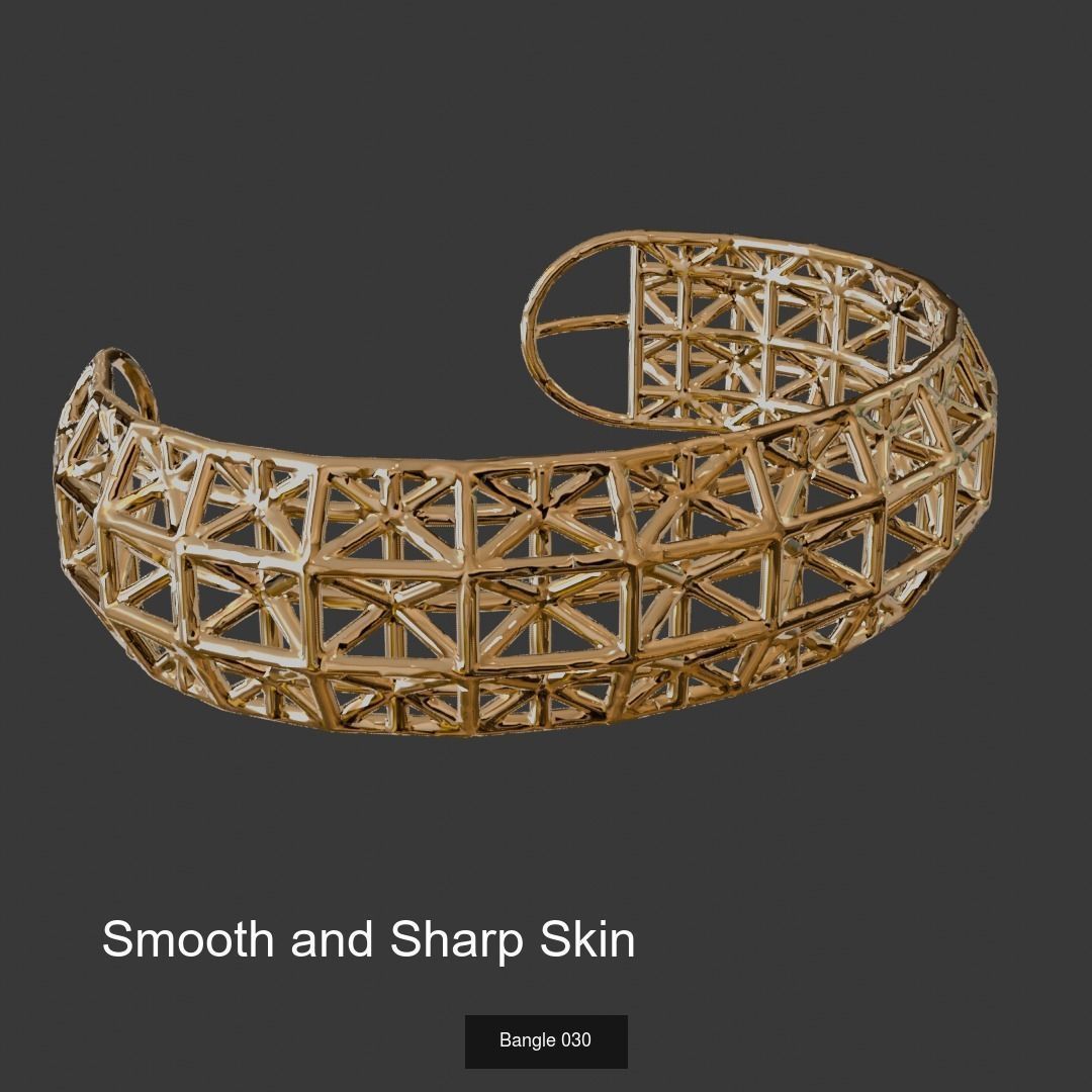 Bangles 3D Model Collection_19