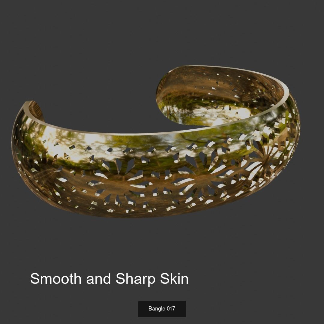 Bangles 3D Model Collection_32