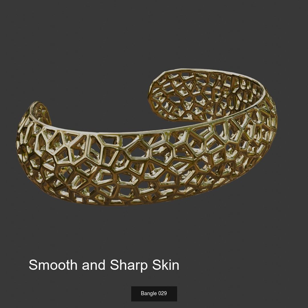 Bangles 3D Model Collection_20
