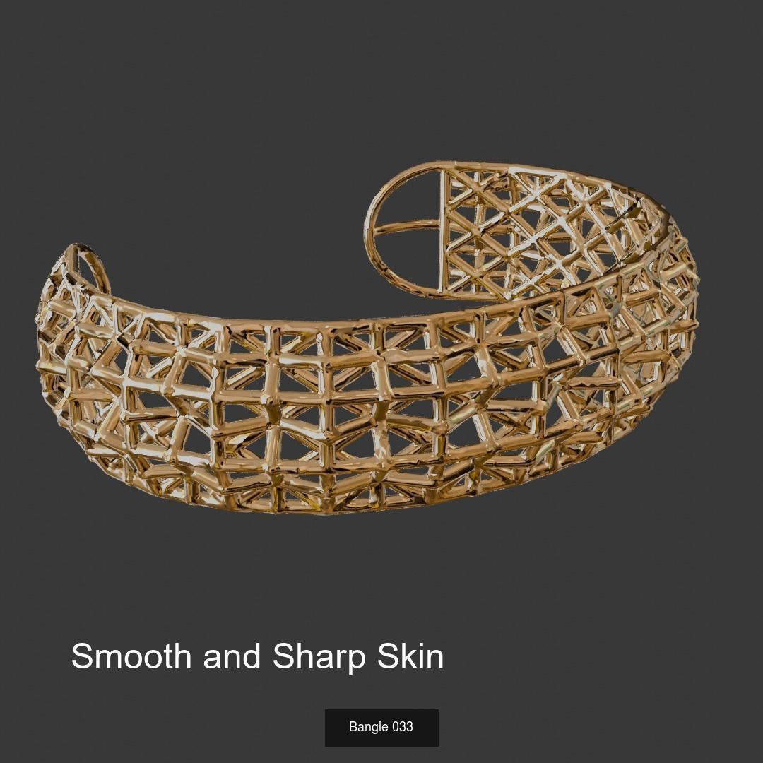 Bangles 3D Model Collection_16