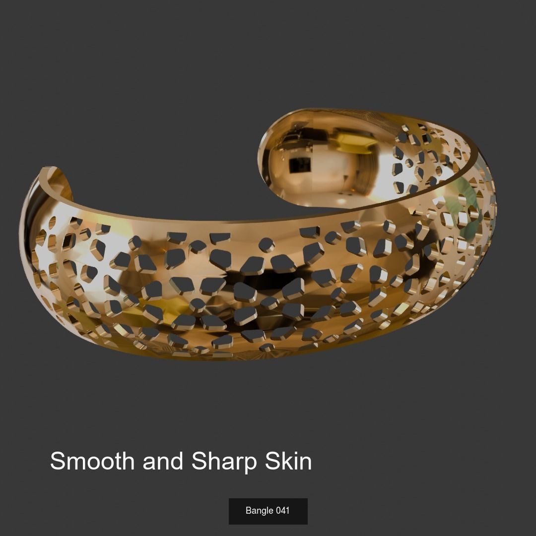 Bangles 3D Model Collection_8