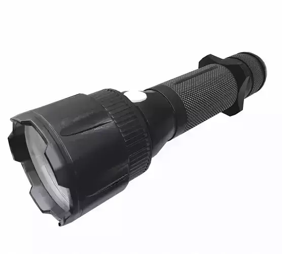 Flash Light Led Torch Low Poly Low-poly 3D model